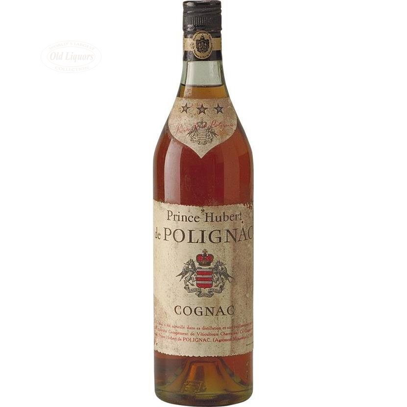Cognac Three Stars Prince Hubert Polignac SKU 4056