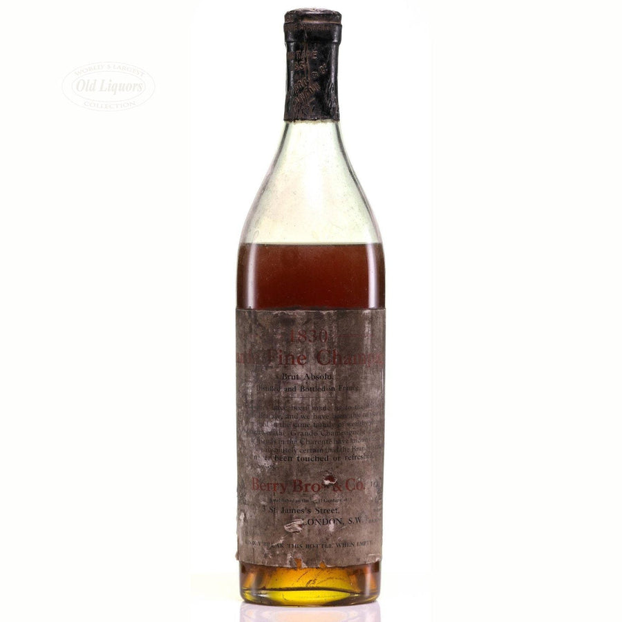 Cognac 1830 Brut Absolu Berry Brothers Rudd SKU 4026