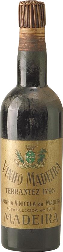 Classified 1795 Companhia Vinicola da Madeira Terrantez Madeira - Rue Pinard