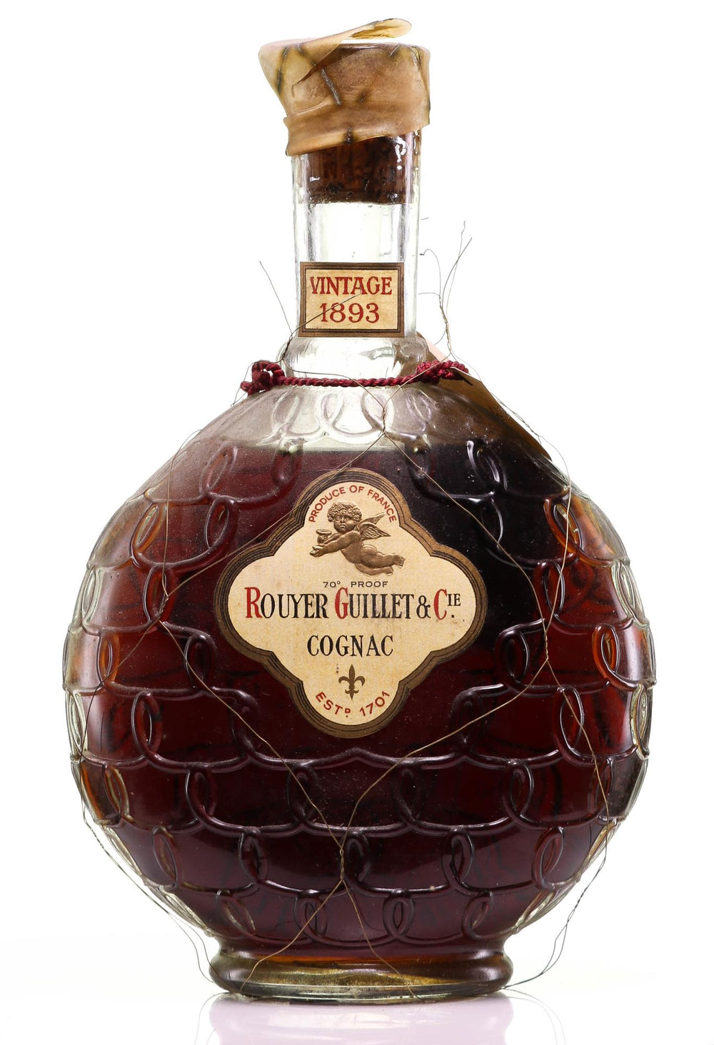 1893 Rouyer Guillet & Co. Cognac 'Sous Louis XIV' - Rue Pinard