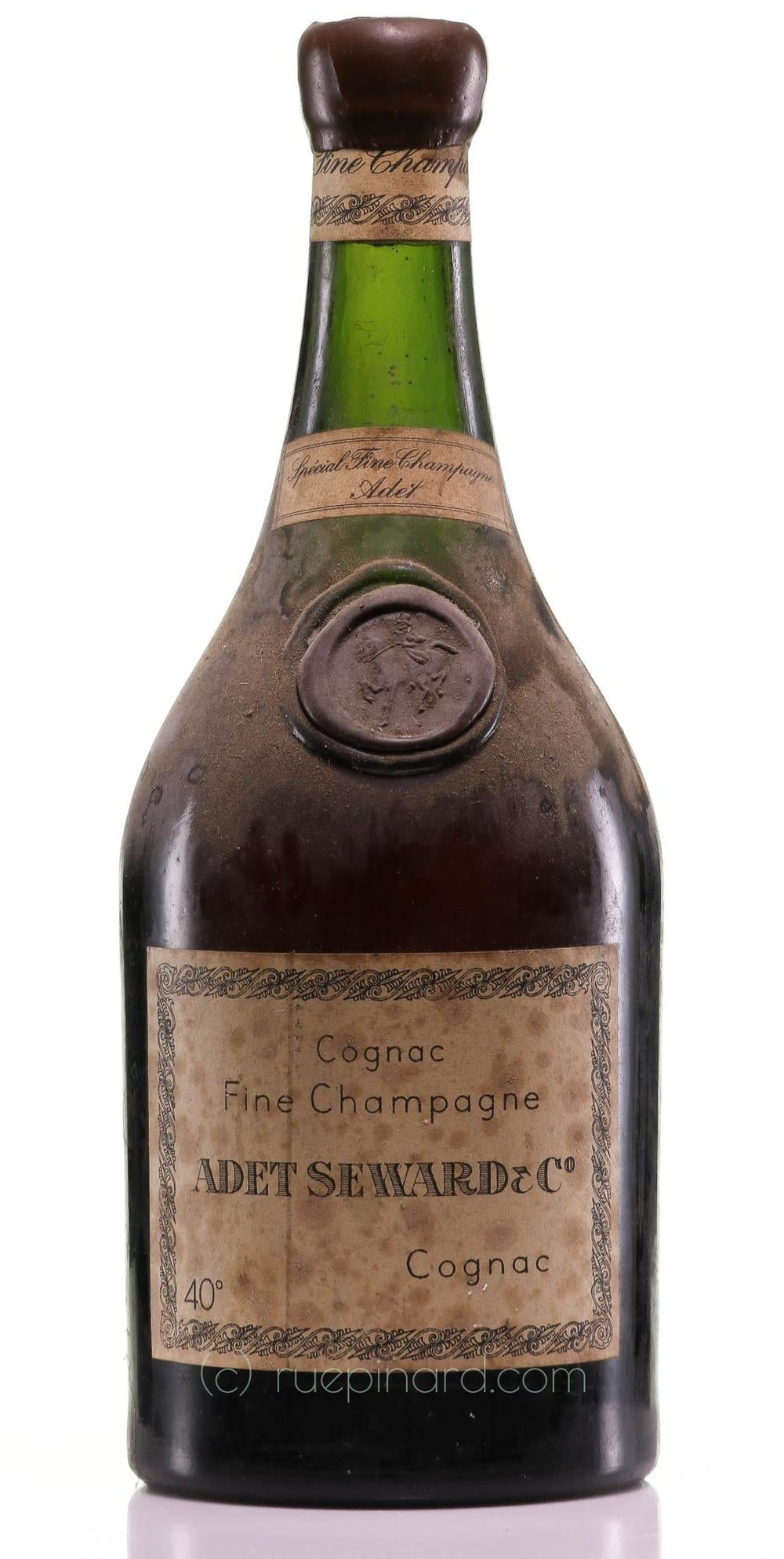 Adet Seward & Co. Spécial Fine Champagne Cognac (1900) - Rue Pinard