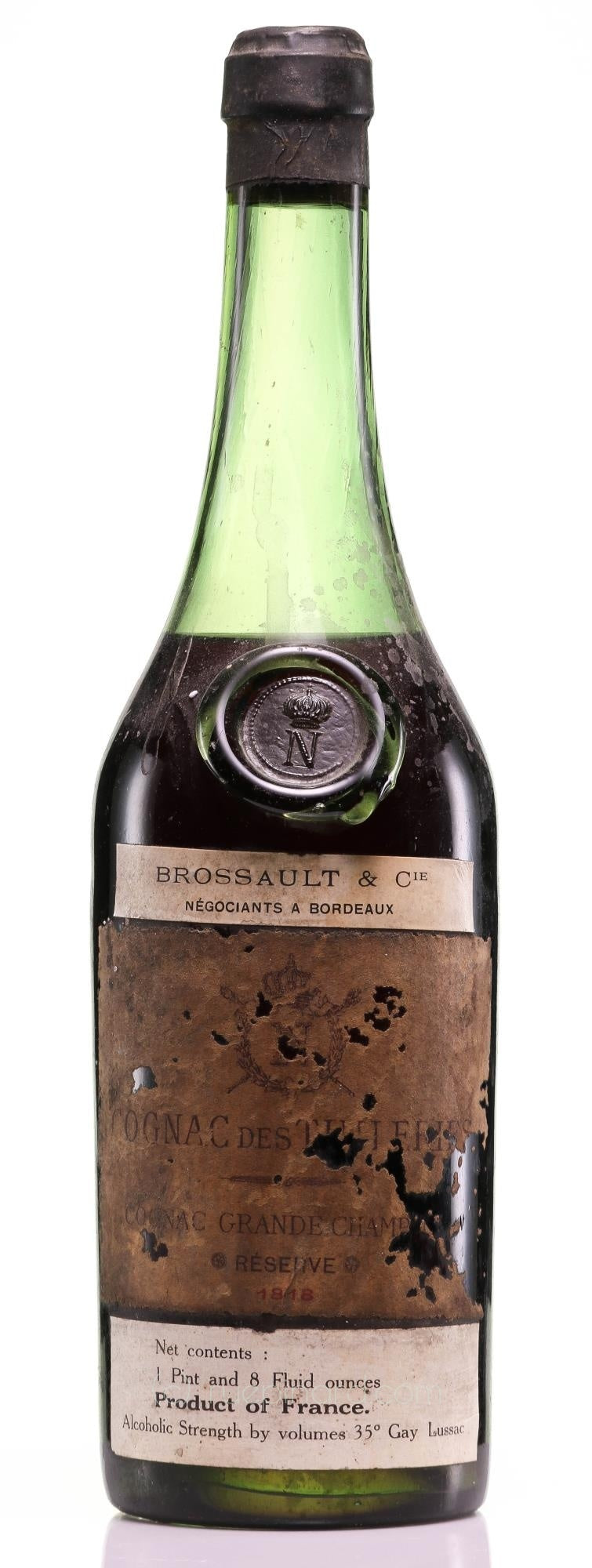 1818 Grande Champagne Réserve Cognac - Rue Pinard