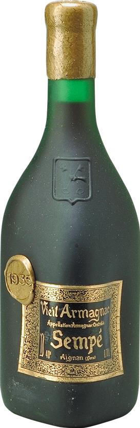 1935 Sempé Armagnac from Bas-Armagnac Region (Waxbutton & Glass Shoulder Button) - Rue Pinard