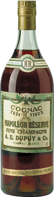 Dupuy & Co A.E. Très Vieux Napoléon Réserve Fine Champagne Cognac - Rue Pinard