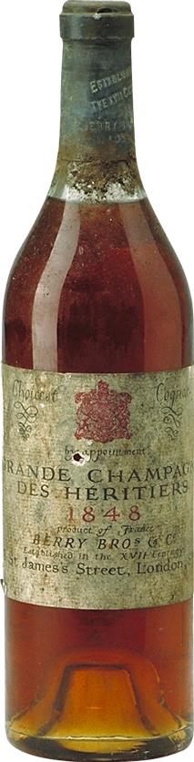 1848 des Héritiers Cognac (Bottled 1950) - Berry Brothers & Rudd - Rue Pinard