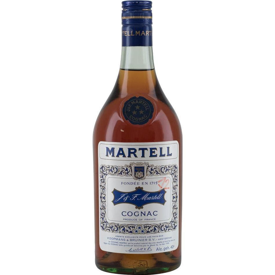 Cognac 1970s Martell Three Stars SKU 6411