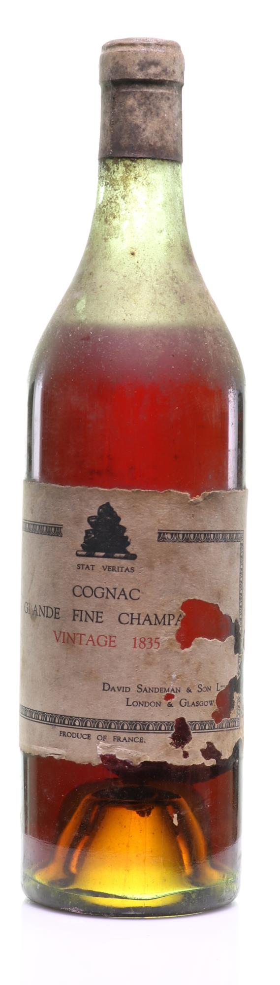 1835 David Sandeman Grande Fine Champagne Cognac - Rue Pinard