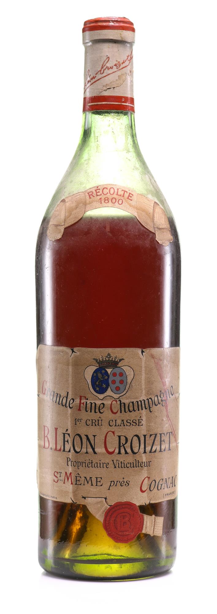 Croizet 1800 Grande Fine Champagne Cognac - Rue Pinard