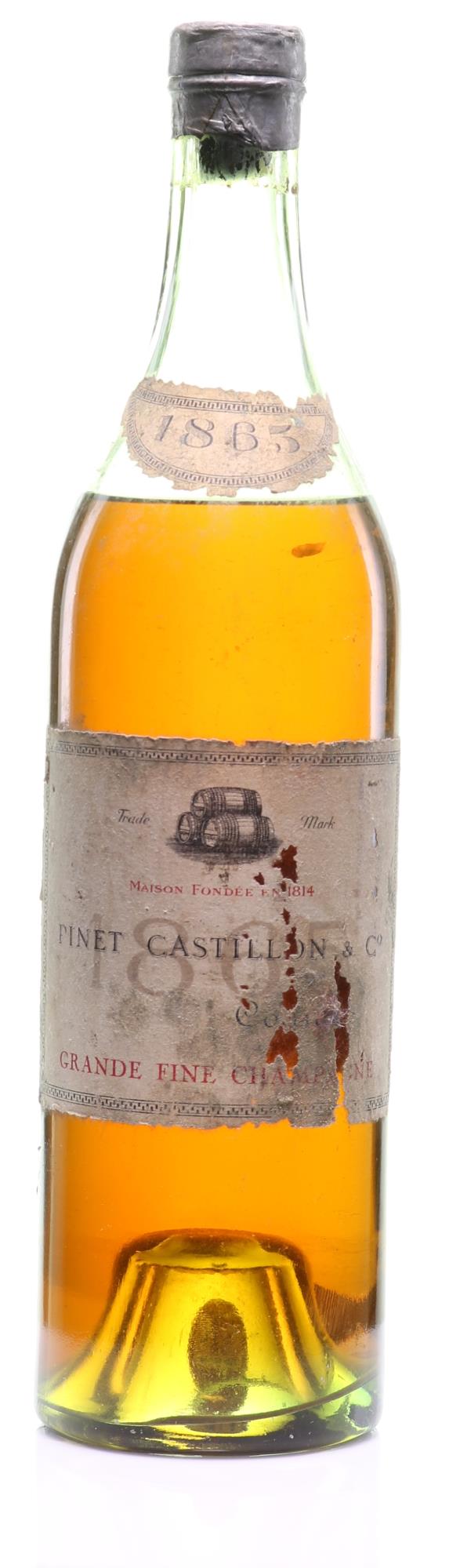 1865 Pinet Castillon & Co. Grande Fine Champagne Cognac Acquit Jaune d'Or - Rue Pinard