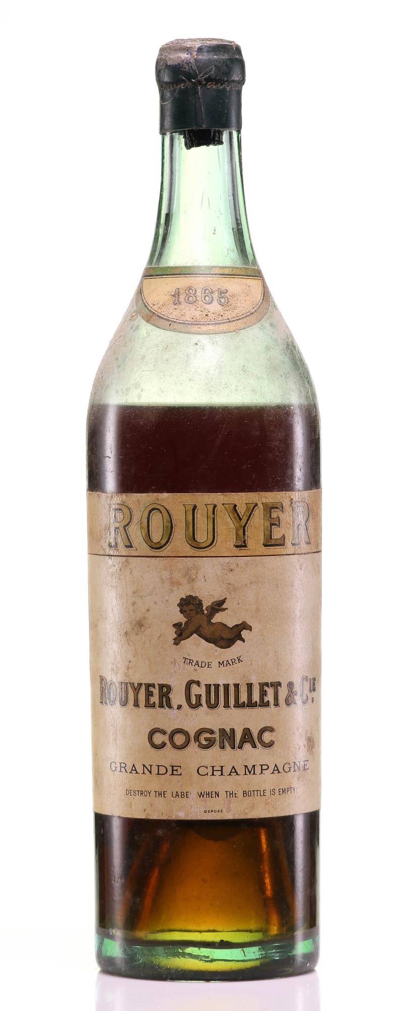Rouyer Guillet & Co Grand Champagne Cognac 1865 - Rue Pinard
