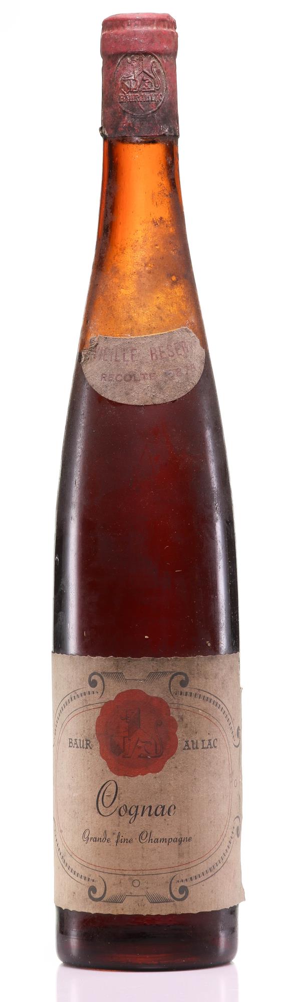 1875 Baur-au-Lac Vieille Réserve Cognac (Grande Fine Champagne Grapes-Récolte) - Rue Pinard