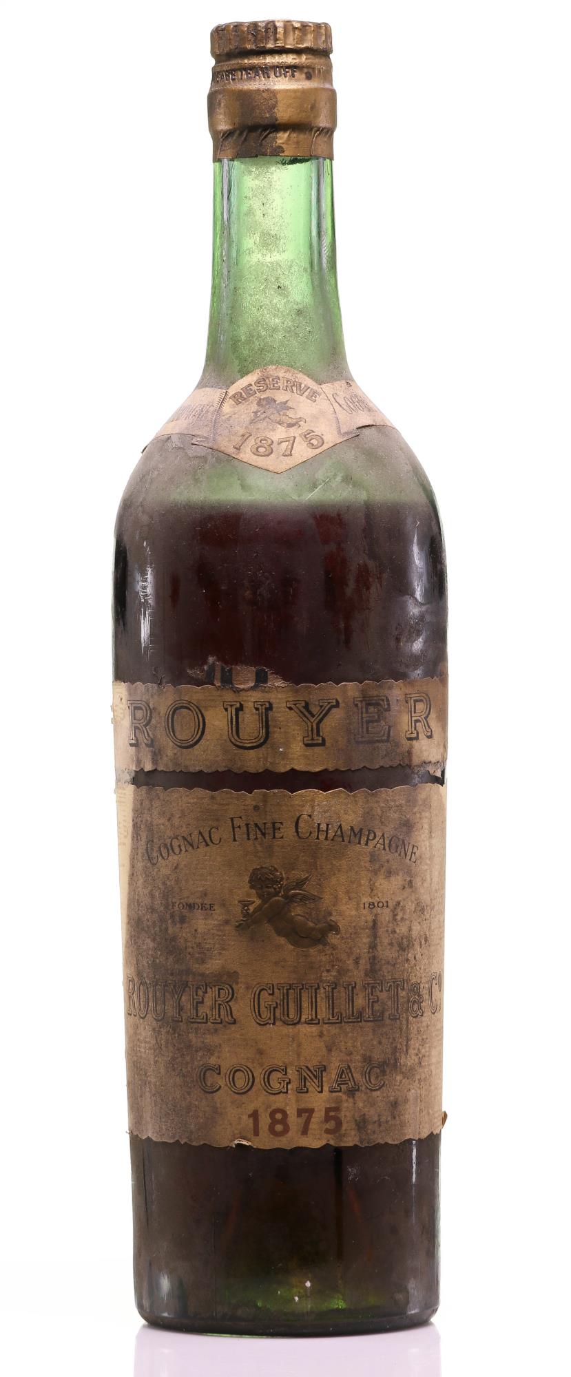 1875 Rouyer Guillet & Co Cognac, Grande Fine Champagne Réserve - Rue Pinard