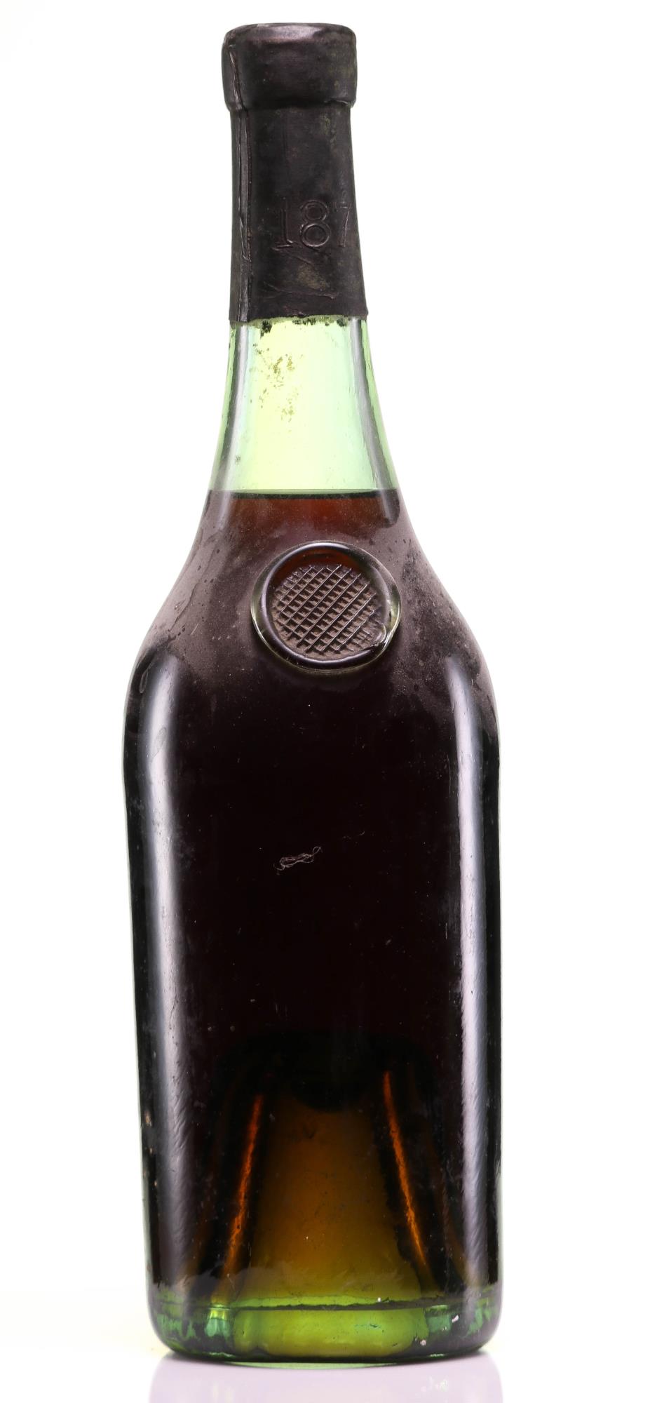 1875 Cognac, Lost To Time Glass Shoulder Button - Rue Pinard