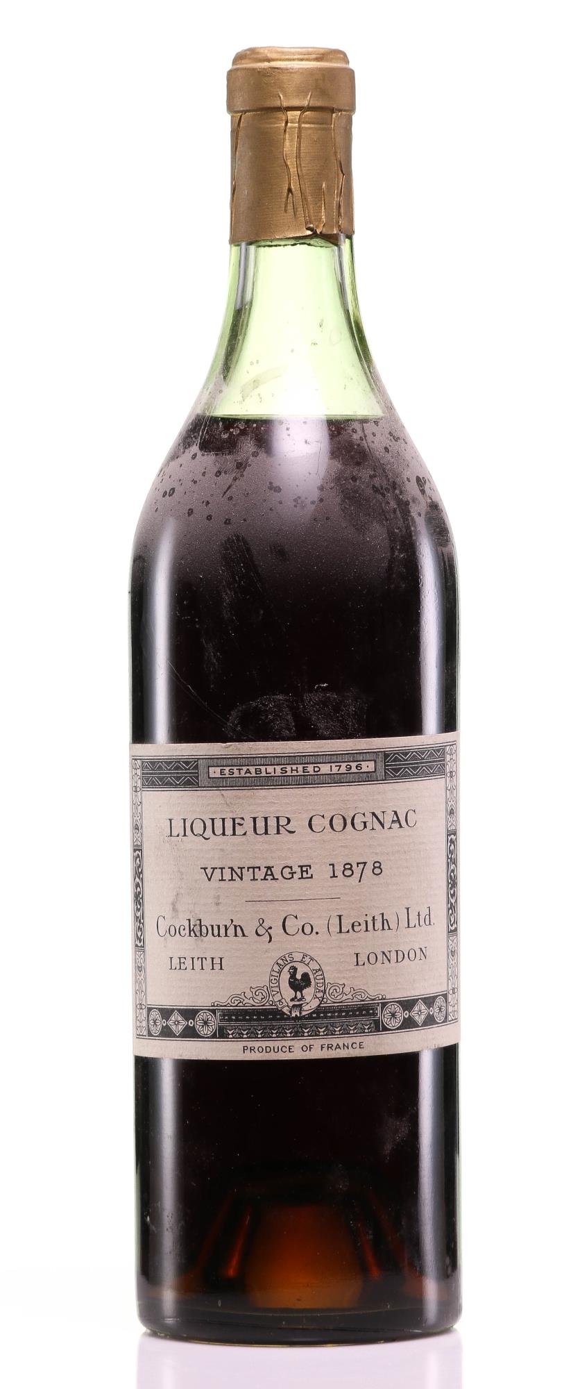 Cockburn & Co Cognac Liqueur 1878 Vintage - Rue Pinard