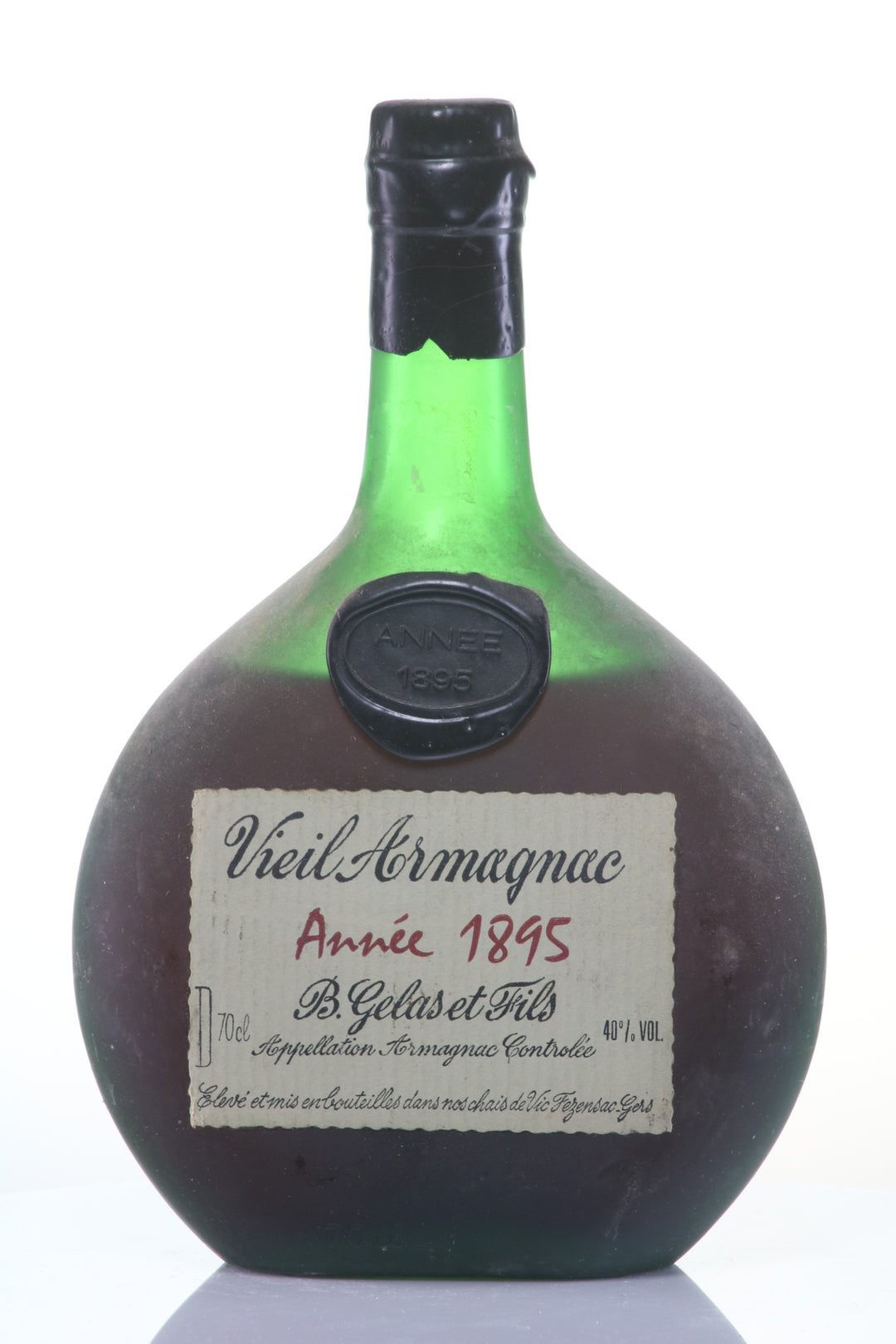 Gelas & Fils 1895 Vieil Armagnac Basquaise Barrel Aged - Rue Pinard