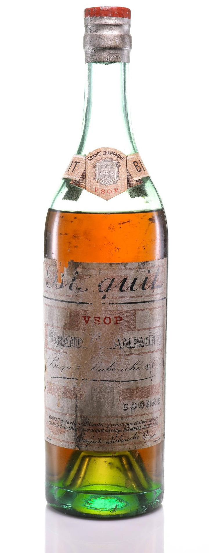 1950 Cognac Bisquit Dubouché Grande Champagne VSOP - Rue Pinard
