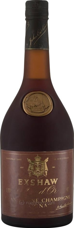Grande Champagne Tres Vieille Cognac Exshaw Age D'Or (NV) - Rue Pinard