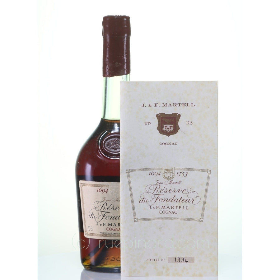 1982 Martell Reserve du Fondateur Cognac - legendaryvintages