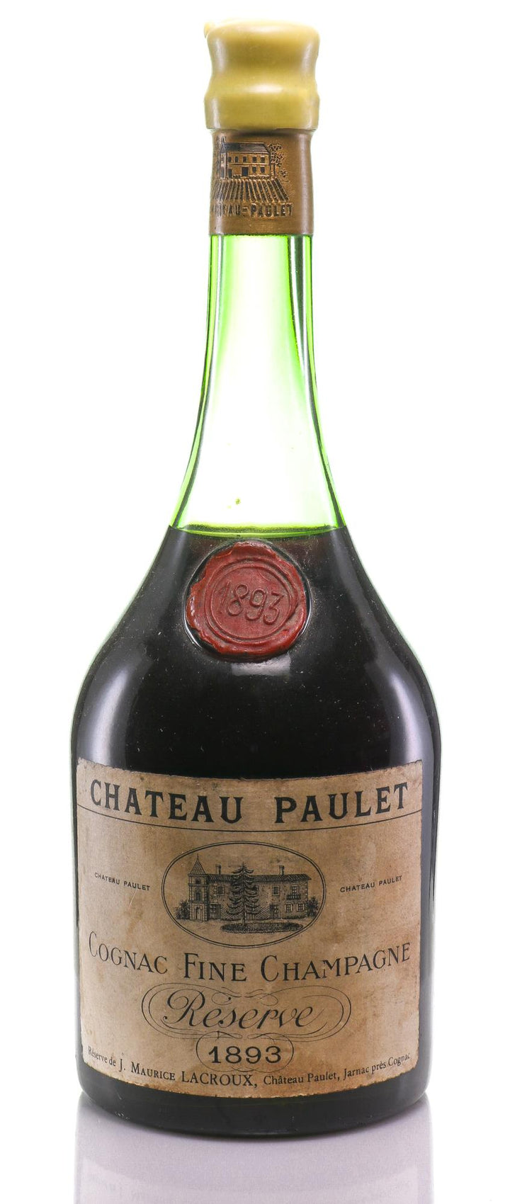 1893 Chateau Paulet Cognac, Fine Champagne Reserve - Rue Pinard