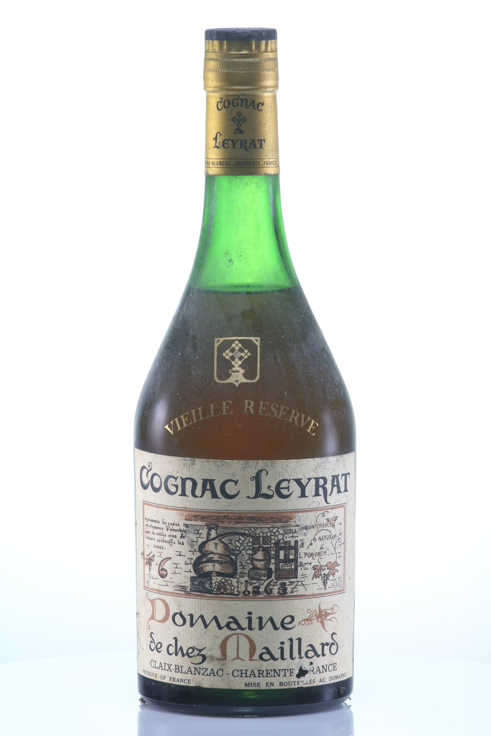 Cognac Leyrat Vieille Reserve 1970, Domaine de Chez Maillard, Claix-Blanzac - Rue Pinard