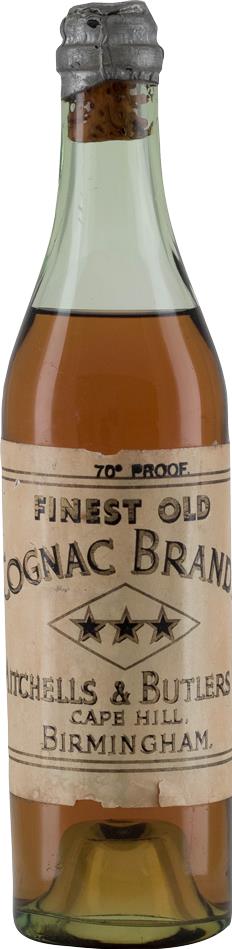 Mitchells & Butlers 1920s Demi Finest Old Cognac Brandy - Rue Pinard