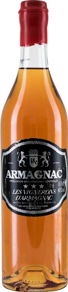 Les Vignerons d'Armagnac Three Stars (V.S.) Bas Armagnac Vintage Spirit - Rue Pinard