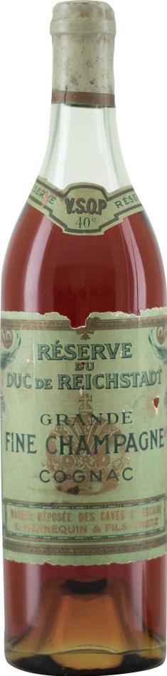 Duc de Reichstadt Grande Champagne Cognac V.S.O.P. Réserve (Early 1900s) - Rue Pinard