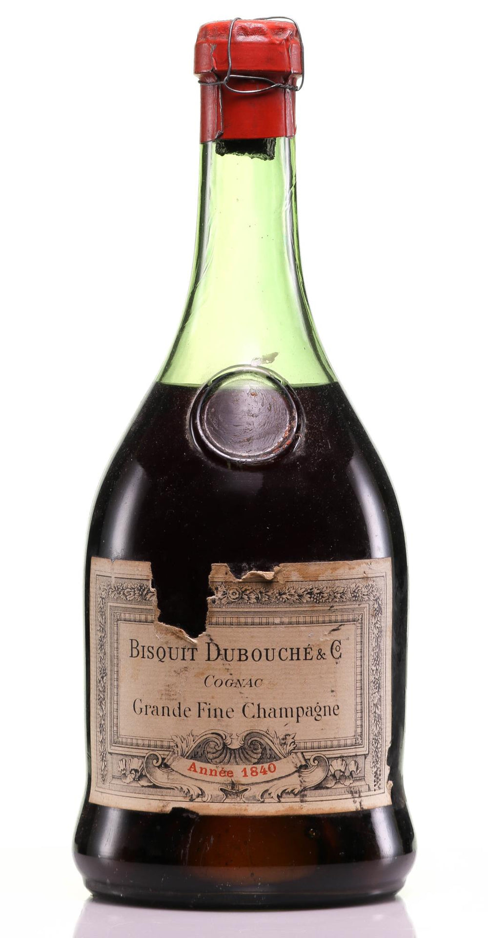 1840 Bisquit Dubouché Grande Champagne Cognac - Rue Pinard