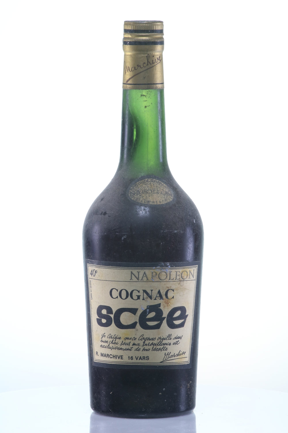 Marchive Cognac 1925 R.G. & Napoléon SCEE Vieille Réserve Cognac - Rue Pinard