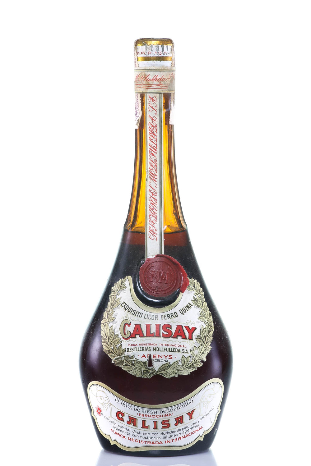 Liqueur Calisay, 1960s, Destilerias Mollfulleda, Ferrro Quina Blend - Rue Pinard