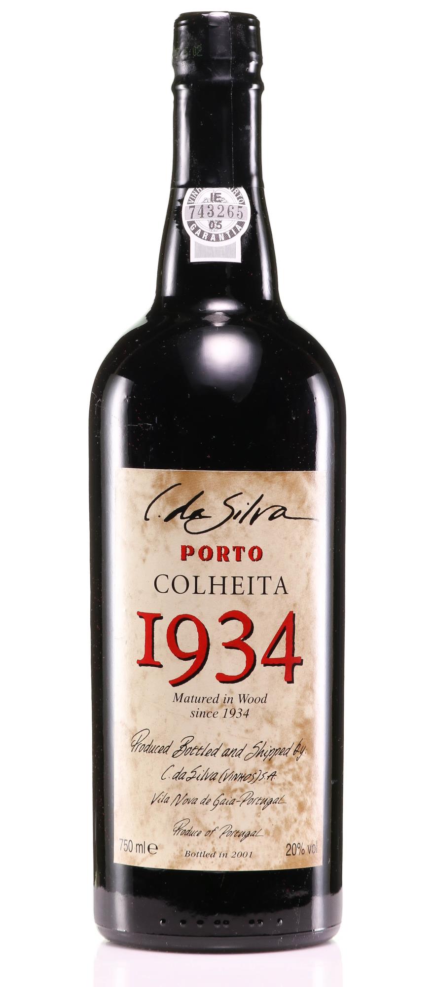 Da Silva Colheita Port 1934 (Bottled 2001) - 67 Years Aged - Rue Pinard