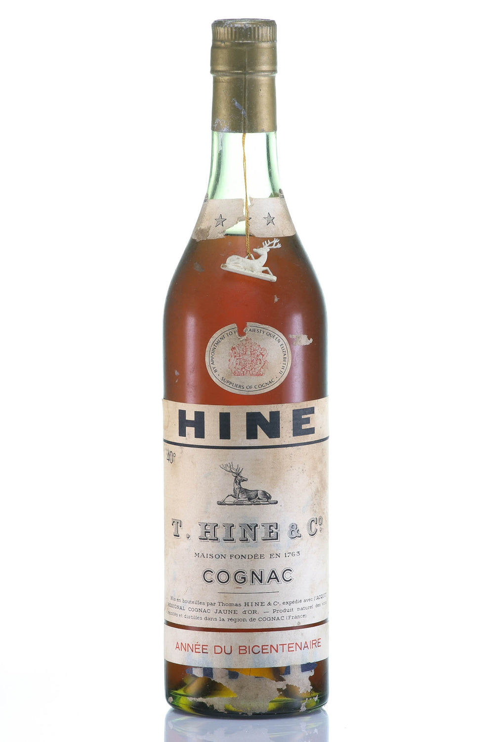 Hine Three Star Cognac, Jarnac, France (Bicentennial Edition) - Rue Pinard