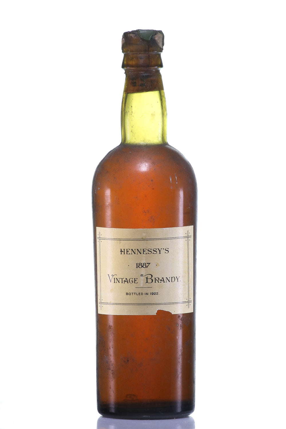 Hennessy 1887 Early Landed Vintage Bottled 1922 Cognac - Rue Pinard