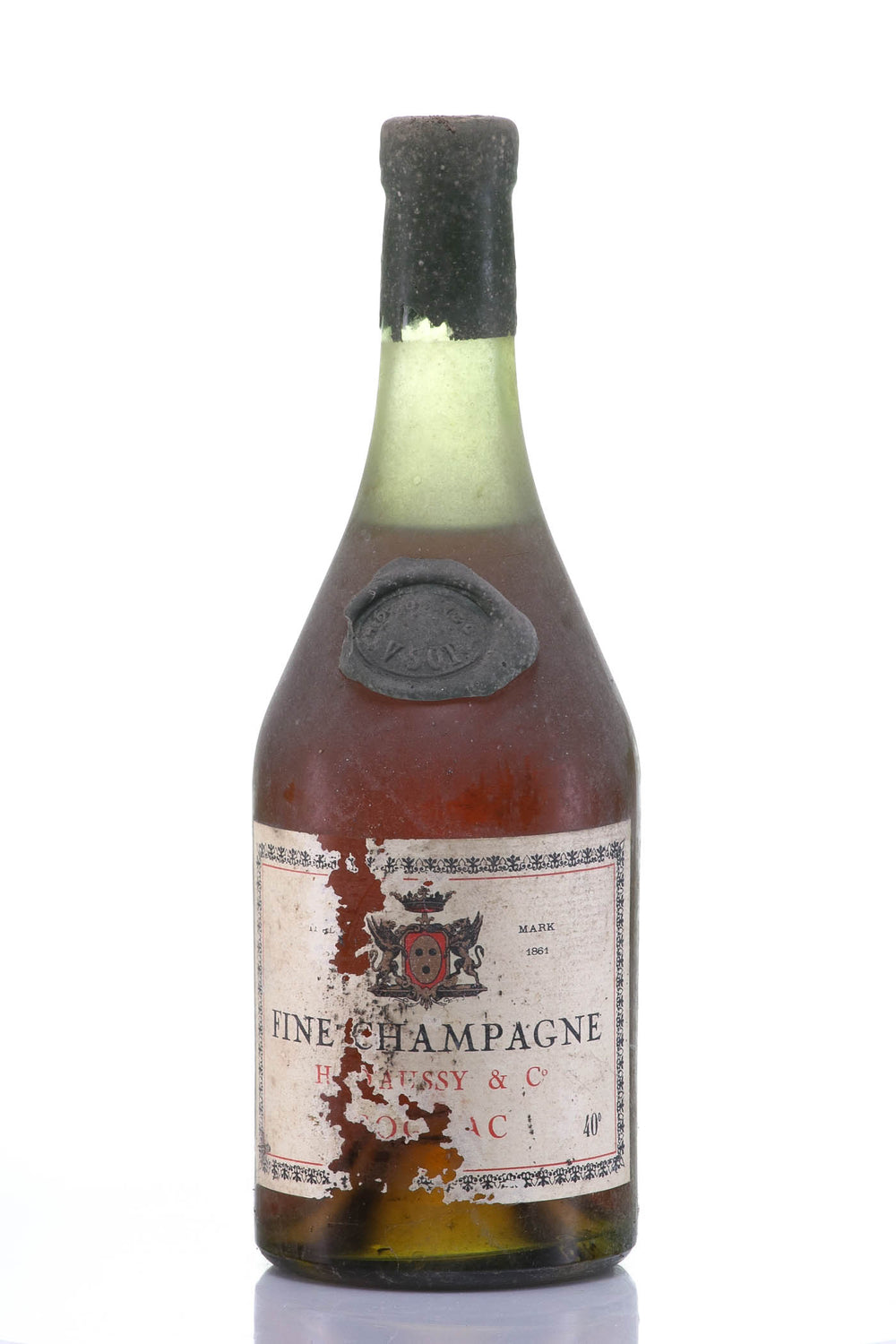 Daussy V.S.O.P. Cognac 1950 from Fine Champagne Region Wax Button Seal - Rue Pinard
