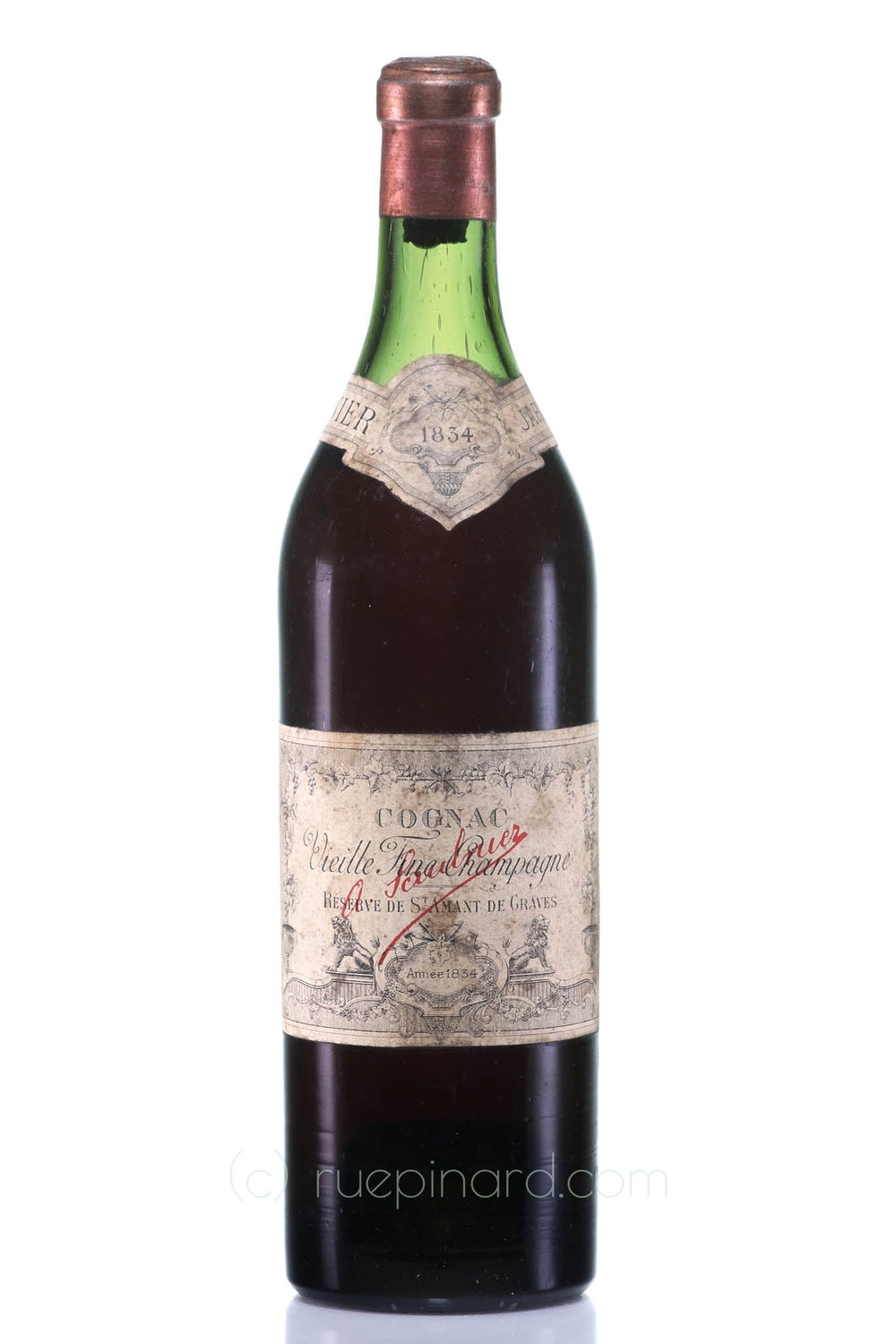 Raynal 1834 Fine Champagne Cognac by Saulnier Frères - Rue Pinard