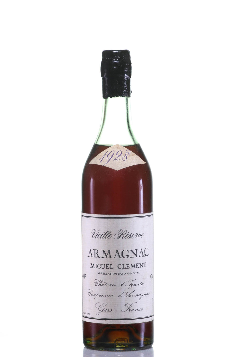 Miguel Clement 1928 Bas-Armagnac Vieille Réserve Château D'Yzaute Armagnac - Rue Pinard