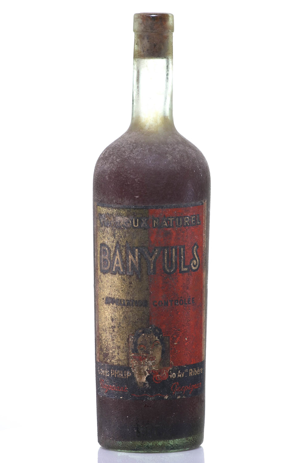 Cognac Banyuls Louis Philip Vin Doux Naturel, 1L, NV - Rue Pinard