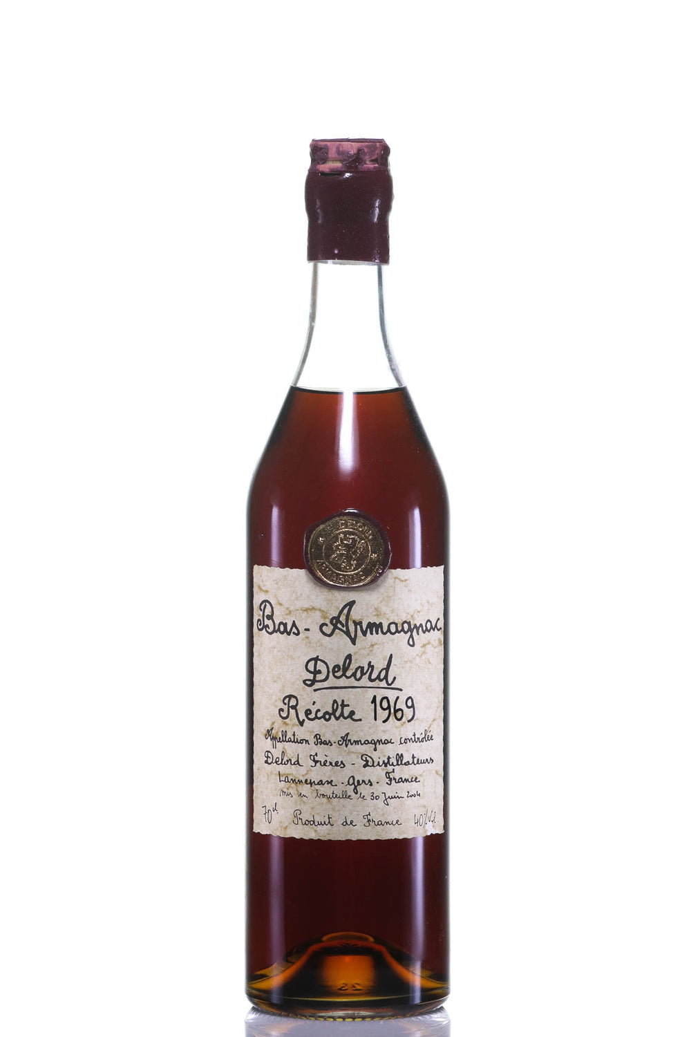 Delord Bas Armagnac 1969, Bottled 2004 - Rue Pinard