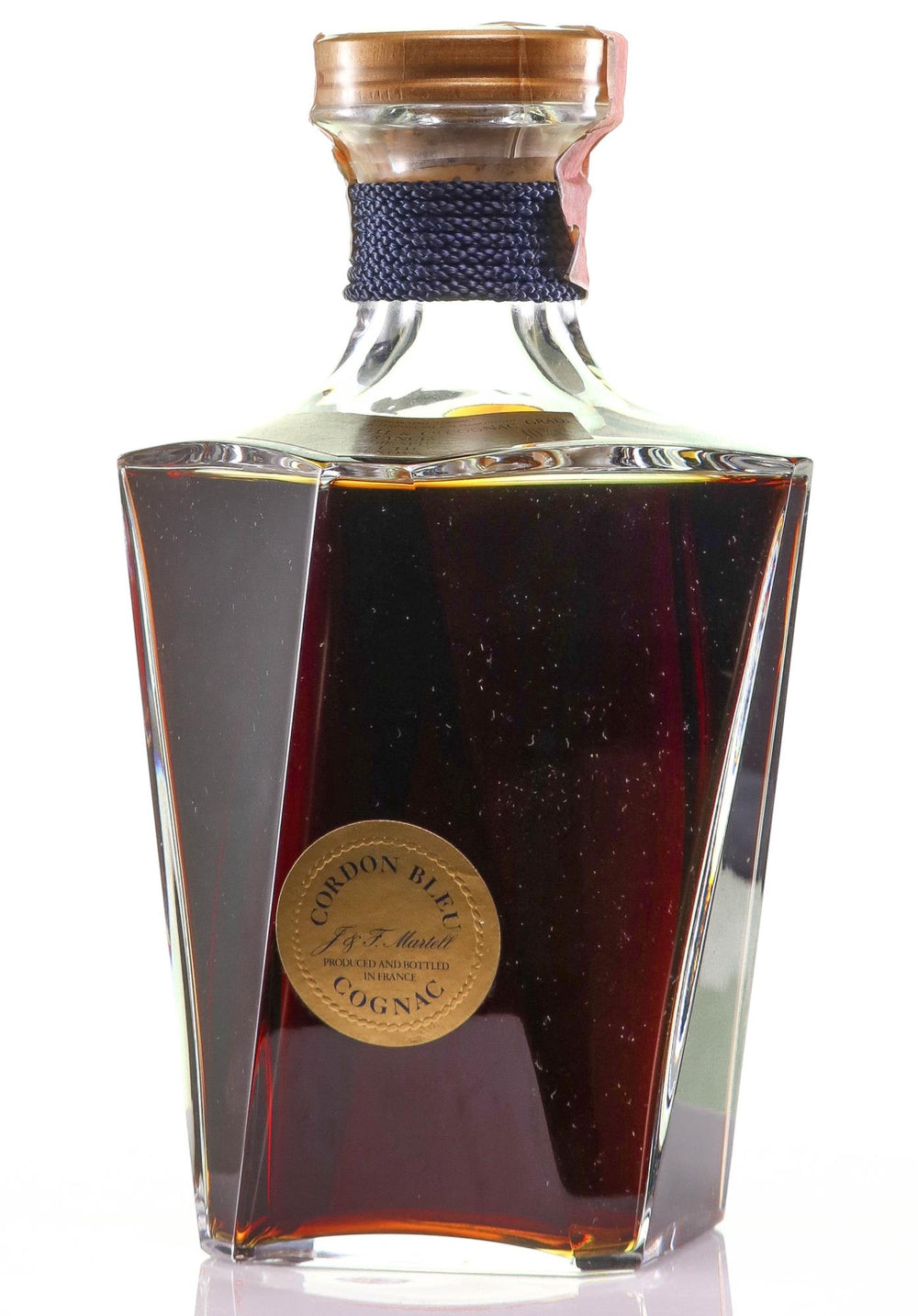 Martell Cordon Bleu Cognac in Baccarat Crystal Decanter - Rue Pinard