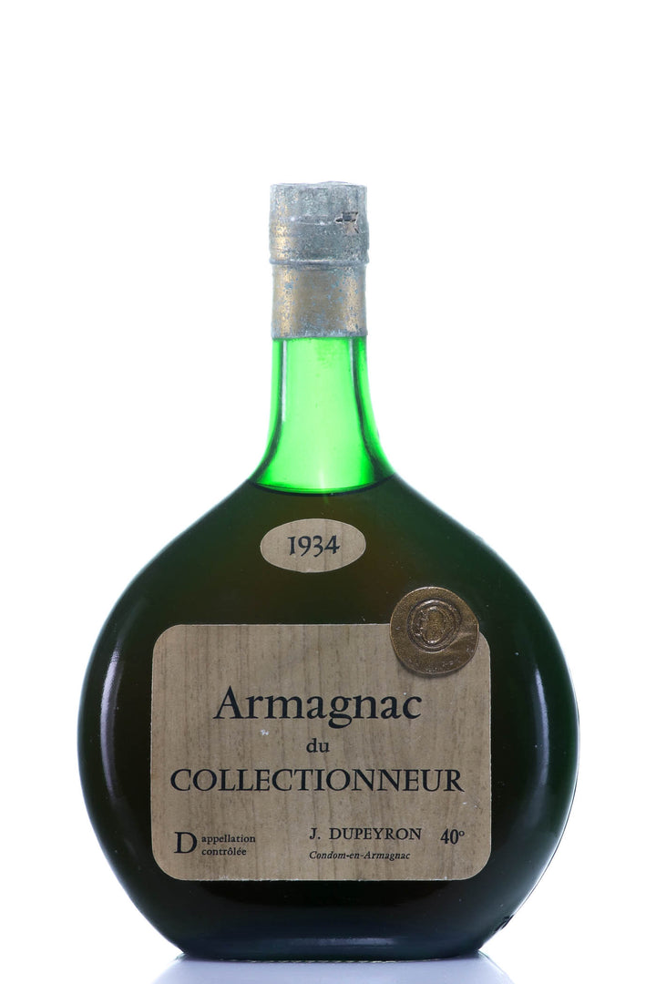Dupeyron Armagnac du Collectionneur 1934 (Waxbutton, Basquaise) - Rue Pinard