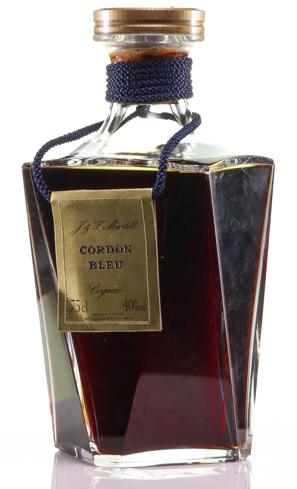 Martell Cognac Cordon Bleu Vintage in Baccarat Decanter - Rue Pinard