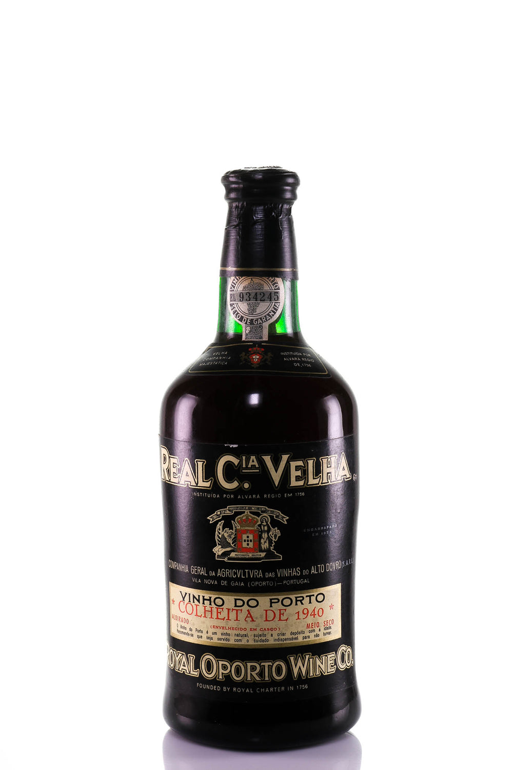 Real Companhia Velha 1940 Colheita Port, Bottled 1972 - Rue Pinard