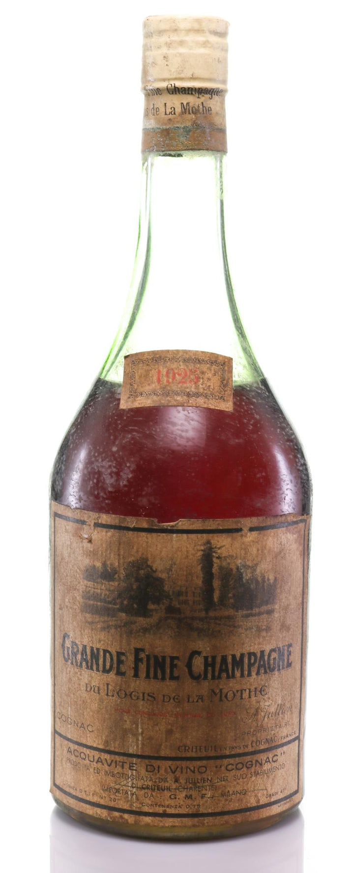 Jullien Grande Fine Champagne Cognac 1925, 99pt Wine Enthusiast Rating - Rue Pinard