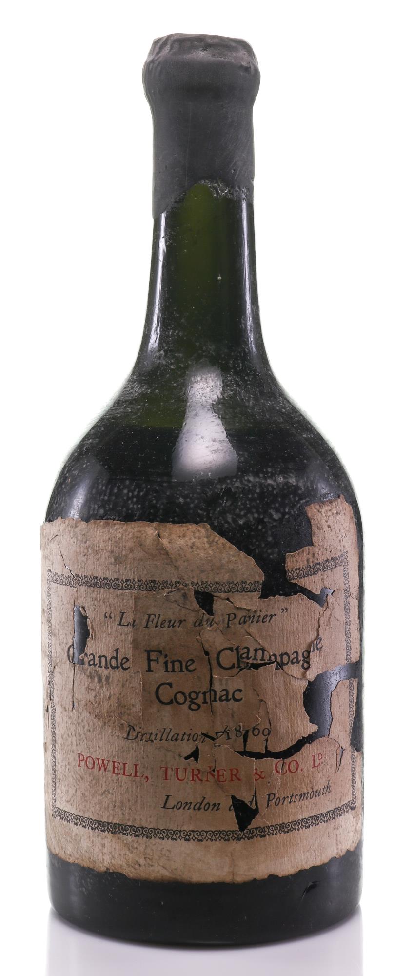 Powell Turner & Co. Grande Fine Champagne 1869 Champagne Cognac Le Fleur du Panier Vintage - Rue Pinard