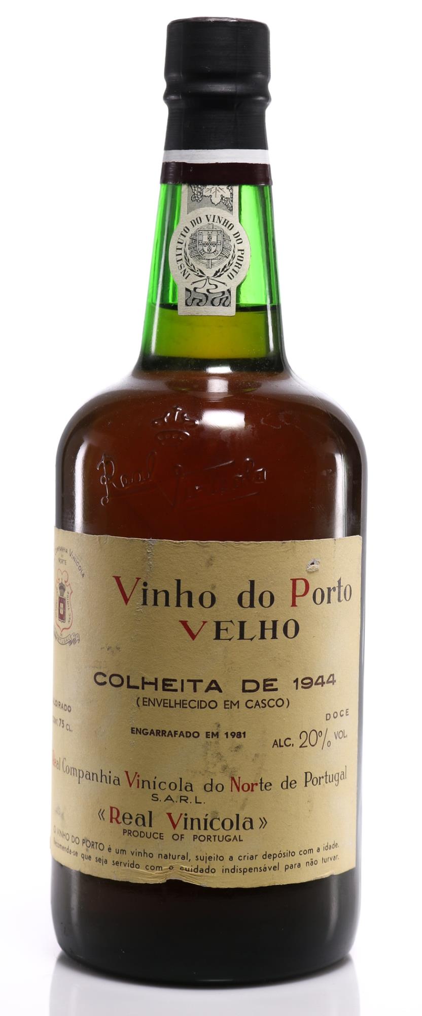 1944 Colheita Port, Real Companhia Vinicola Aloirado Doce (Bottled 1981) - Rue Pinard