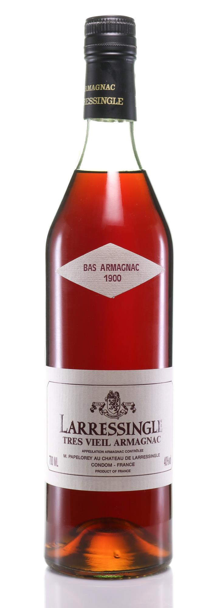 Larressingle Bas Armagnac 1900 Très Vieil (1997 Bottling) - Rue Pinard