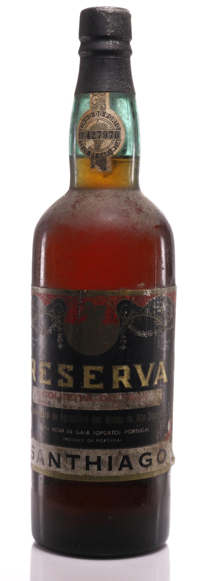 Santhiago Colheita Port 1944 Reserva Bottled 1972 (92pts Wine Spectator) - Rue Pinard