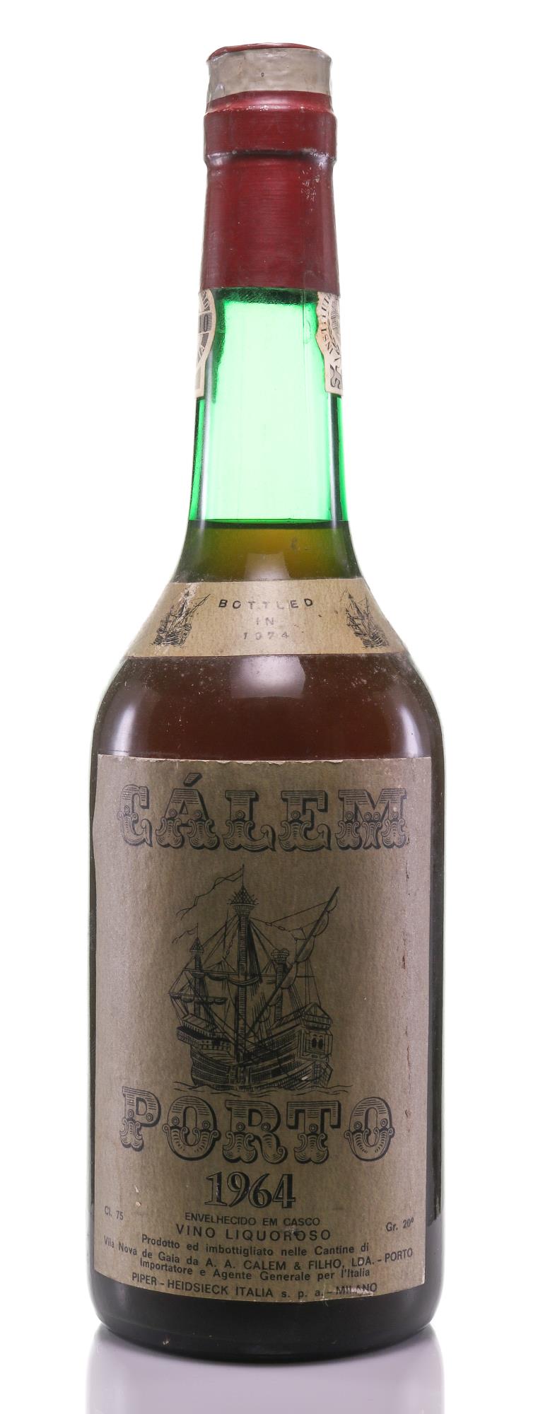Cálem & Filho A.A. Colheita Port 1964 Vintage, Bottled 1974 - Rue Pinard
