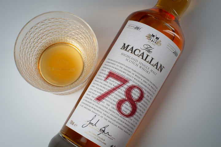 Macallan Red Series Seven Bottle Set 40y 50y 60y 71y 74y 77y 78y - Rue Pinard