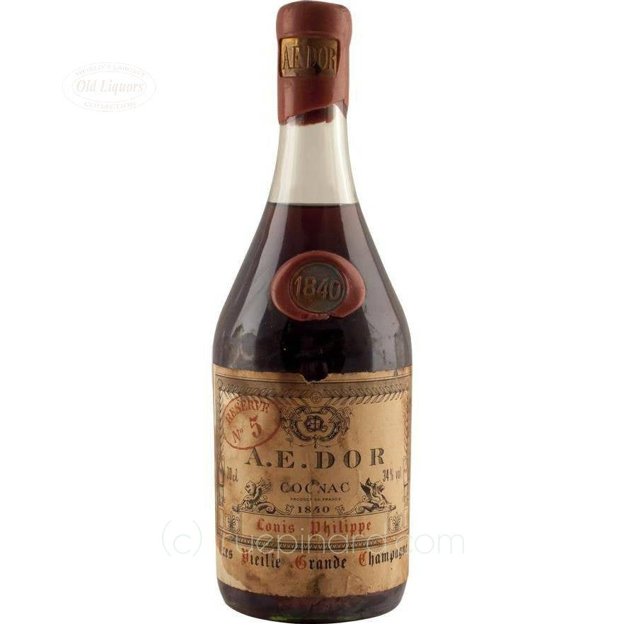 A.E. Dor Vieille Reserve No. 5 Grande Champagne Cognac Vintage 1840 - LegendaryVintages